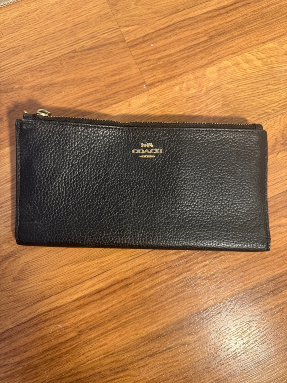 Authentic Coach Double Zip Wallet (Style 27495)